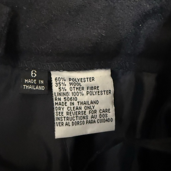 Vintage Tweed le Suit Blazer and Skirt Set 2pc Size 6 Women’s Wool - Picture 7 of 8